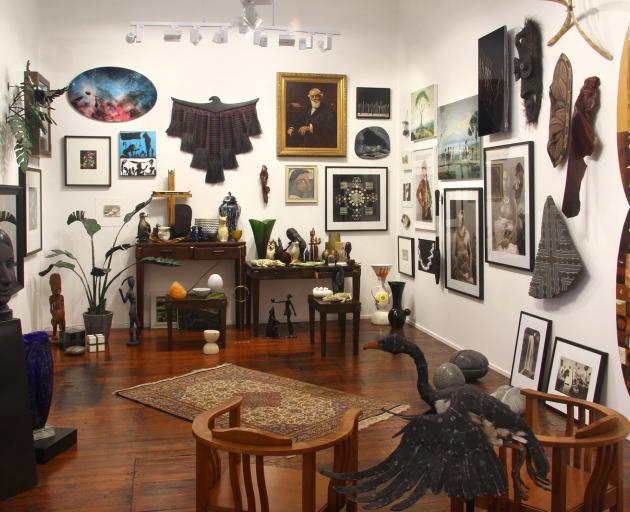 The "Wunderkammer" installation at Milford Galleries. Photo: Supplied