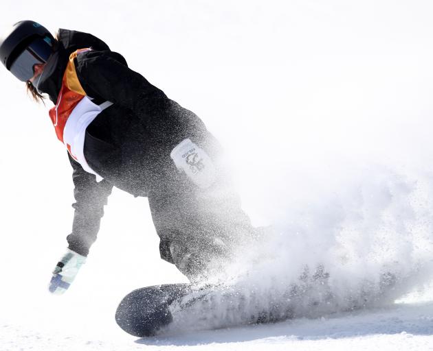 Zoi Sadowski-Synnott of New Zealand competes in the Snowboard Ladies' Slopestyle Final on day three of the PyeongChang 2018 Winter Olympic Games. Photo: Getty Images Zoi Sadowski-Synnott of New Zealand competes in the Snowboard Ladies' Slopestyle Final on day three of the PyeongChang 2018 Winter Olympic Games. Photo: Getty Images