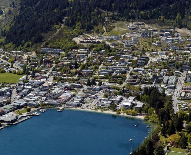 Those living in the Queenstown CBD may be the focus of a targeted rates rise. Photo: ODT files 