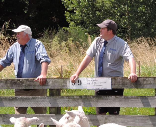 John (left) and Mark Cheesman, from Whitestone Livestock Ltd, are caught up in the Mycoplasma bovis outbreak. Photo: Sally Brooker