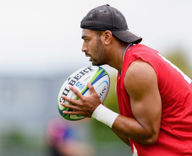 Crusaders play-maker Richie Mo'unga fractured his jaw during last night's win over the Stormers....