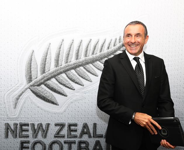 New All Whites coach Fritz Schmid has announced his first national squad. Photo: Getty Images