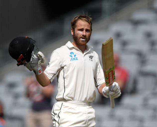 Kane Williamson celebrated his record breaking 18th test hundred in typically understated fashion...