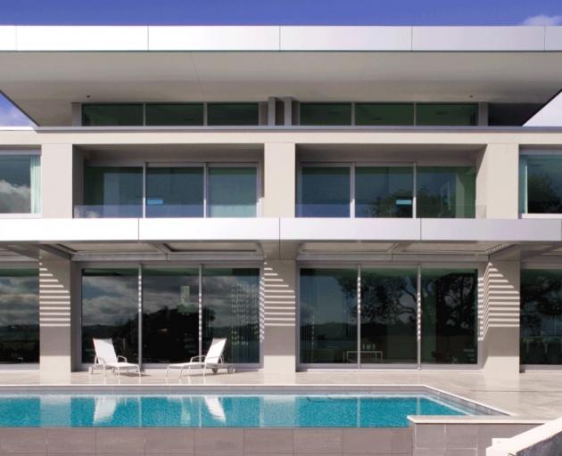 This modernist home just sold for nearly $30m. Photo: NZ Herald
