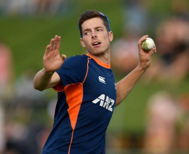 Mitchell Santner at training earlier this summer. Photo: Getty Images