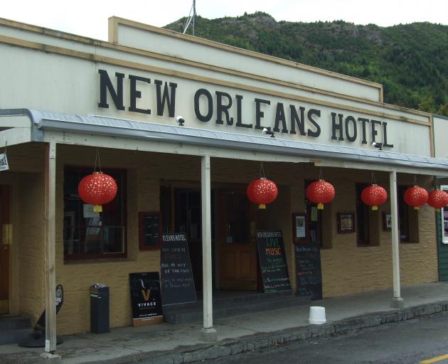 The New Orleans Hotel, in Arrowtown. Photo: Guy Williams