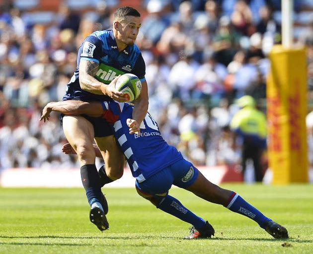 Sonny Bill Williams of the Blues in action during the Super Rugby match with the Stormers. Photo: Getty Images