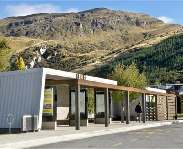 The Frankton bus shelter and public toilets by Mary Jowett Architects. Photo supplied.