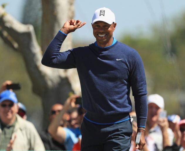 Tiger Woods during the first round of the Arnold Palmer Invitational Classic. Photo: Getty Images