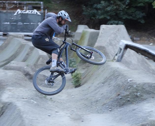 Daniel McDonald (27) gets some air at the Gorge Road Jump Park, which is on the hunt for a new...