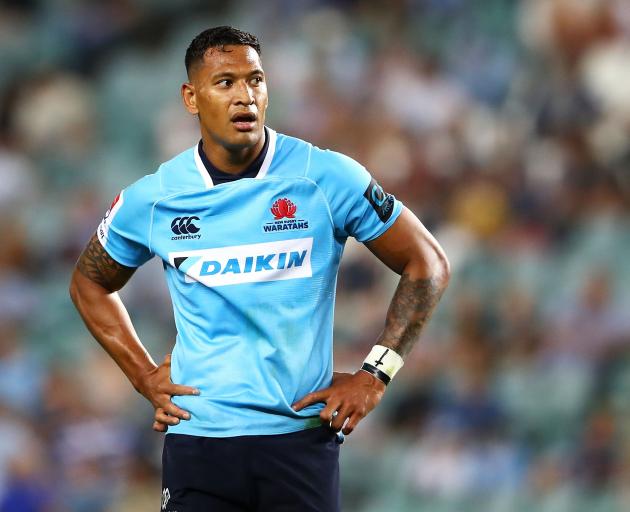 Israel Folau. Photo: Getty Images