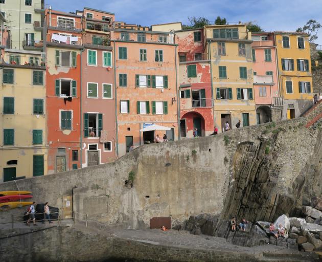 The five fishing villages that make up Cinque Terre, which has been a Unesco World Heritage Site...