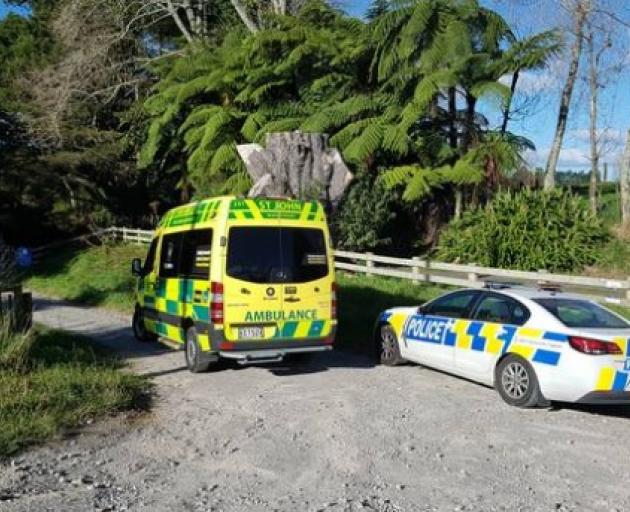 Emergency services have been called to Omanawa Falls. Photo:NZME