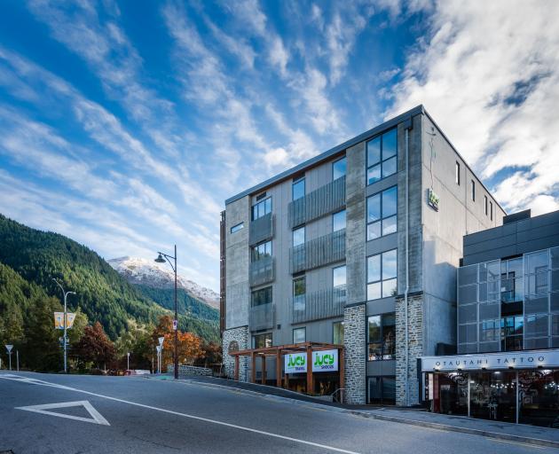 The Jucy Snooze backpackers hostel opened in Queenstown this month. PHOTO: SUPPLIED