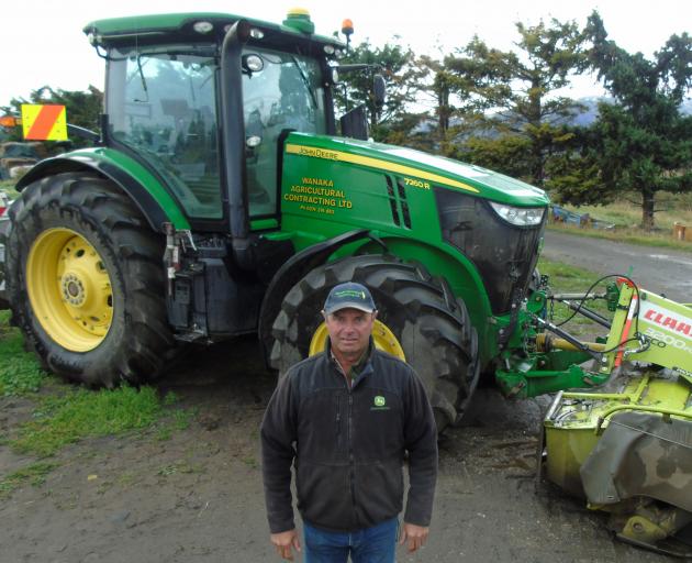 Agricultural contractor Richard Woodhead has been elected as the new zone 4 councillor for the Rural Contractors New Zealand board. Photo: Simon Henderson