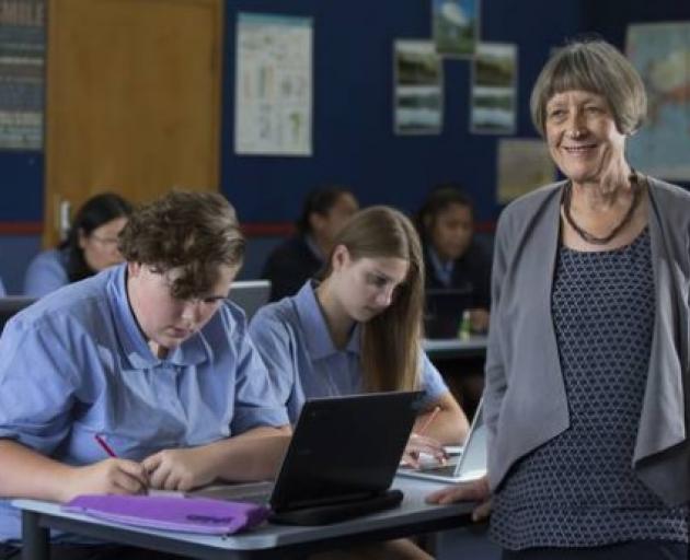 Waitakere College deputy principal Shona Smith leads one of the country's 214 "communities of...