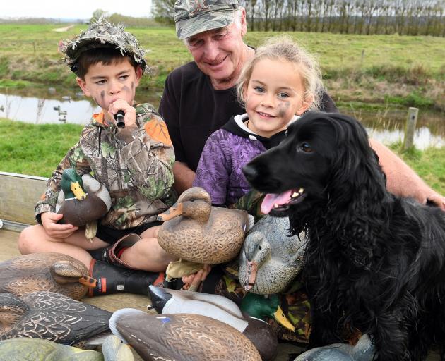 Lyall Nash, a veteran of half a century of duck-shooting, will be passing on his skills on...