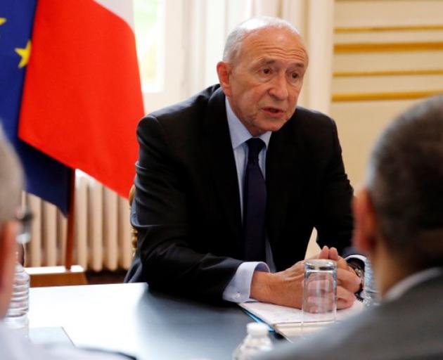 The four people wounded were out of danger, Interior Minister Gerard Collomb told reporters. Photo: Reuters The four people wounded were out of danger, Interior Minister Gerard Collomb told reporters. Photo: Reuters