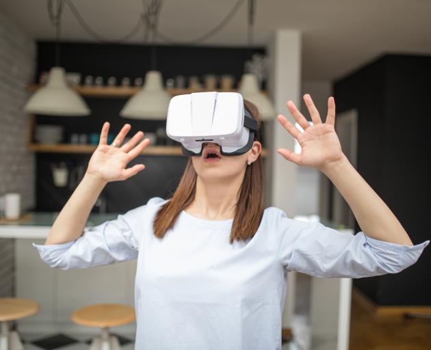 It is hoped that using virtual reality headsets to train students will improve food-handling...