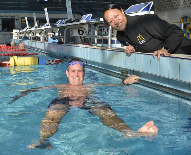 Justin and Eterei Stonelake, who own the three McDonald's restaurants in Dunedin, have dived into...