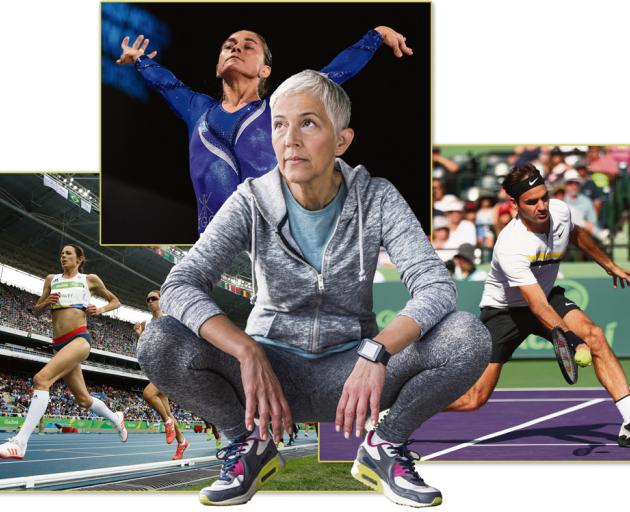 Ageing athletes still at the top of their game include (closkwise from left) 10,000m runner Jo...