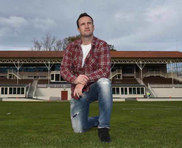 Neil Broom, who is giving up the longer version of cricket, at the University of Otago Oval yesterday. Photo: Gregor Richardson