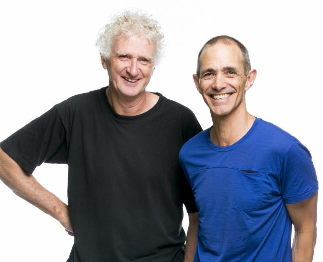 Terry Denton (left) and Andy Griffiths. Photo: supplied 