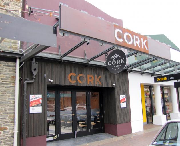 Cork Bar in Helwick St, Wanaka. PHOTO: MARK PRICE