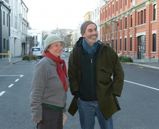 Former Wellington film-makers Andrea Bosshard and Shane Loader, of Torchlight Films, are singing Dunedin's praises as a film-friendly city after making the move south. Photo: Linda Robertson