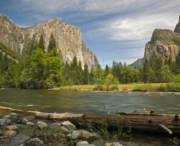 El Capitan towers over Yosemite National Park in California, USA. Photo: Getty Images