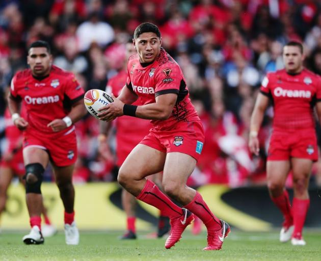 Jason Taumalolo is set to continue representing Tonga in international rugby league. Photo: Getty...