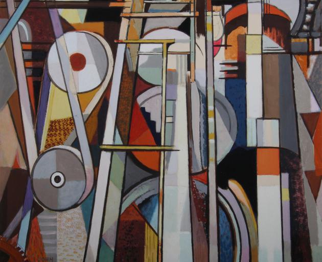 Homage to Leger, by John Weeks. Photo: Dunedin Public Art Gallery 