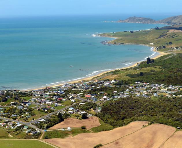 Kaka Point aerial photo of township in 2016. Photo: Stephen Jaquiery