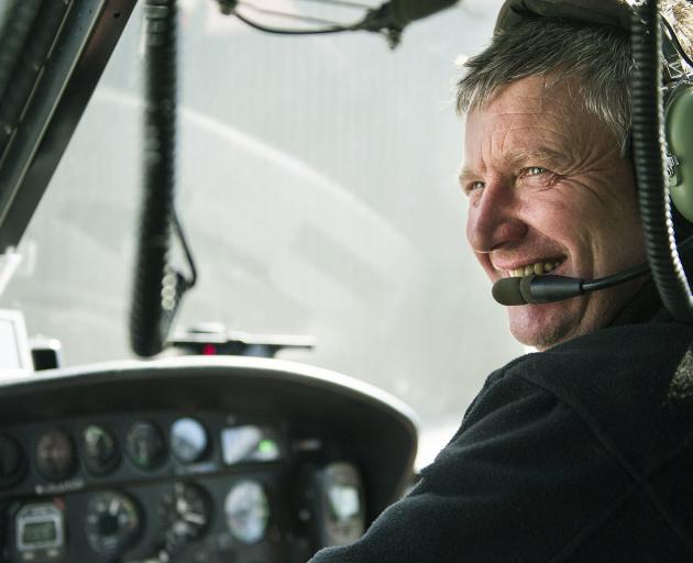 North Otago helicopter pilot John Oakes. PHOTO: ANTHONY MCKEE