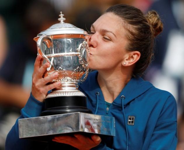 Simona Halep could finally replace the bitter memories of her first three Grand Slam finals with one she will cherish for the rest of her life. Photo: Reuters