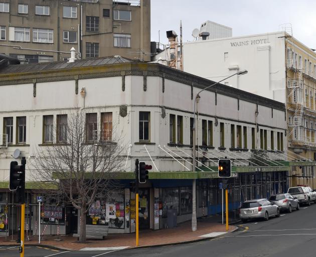 Demolition is planned for the former Arkwright Traders building on the corner of Manse and High Sts. Photo: Stephen Jaquiery