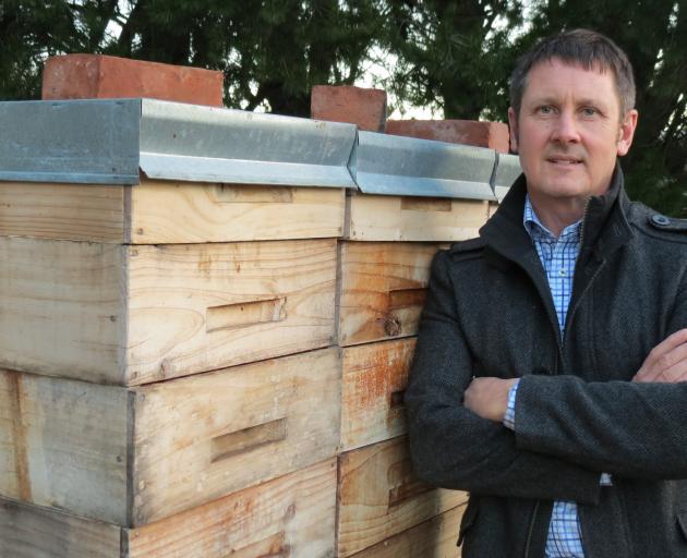 Ettrick apiarist and Apiculture New Zealand board member Russell Marsh says the honey production season has been mixed for Central Otago beekeepers, depending on where the hives are sited. Photo: Yvonne O'Hara
