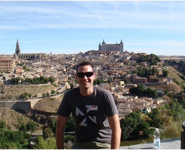 Alexandra House of Travel’s Aaron Dyson on tour in Toledo, Spain. Photos: Supplied.