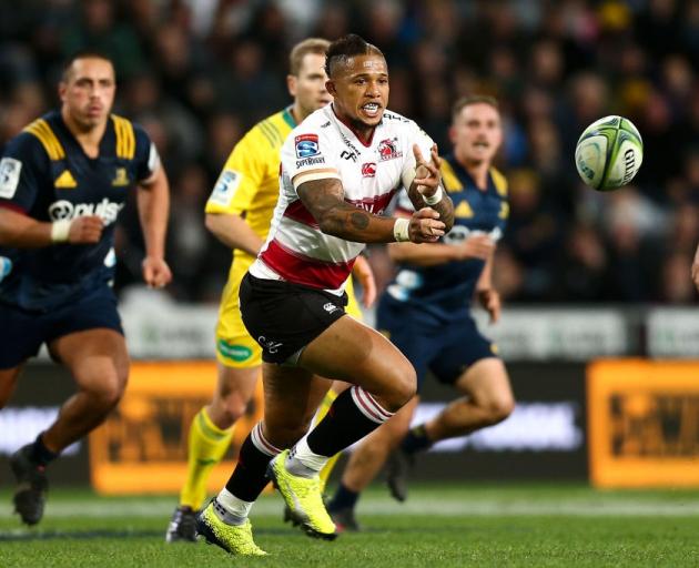 Elton Jantjies in action for the Lions against the Highlanders earlier this year. Photo: Getty...