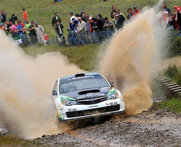 Geraldine's Hayden Paddon, pictured here on his way to winning the Rally of Portugal's PWRC...