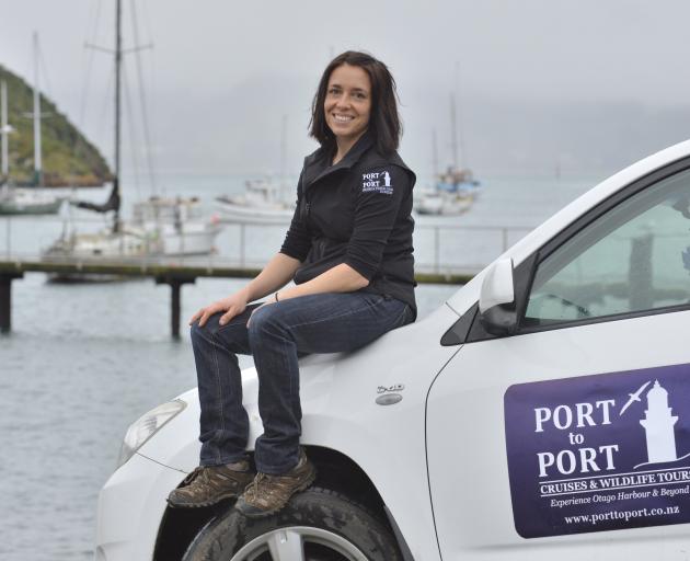 Rachel McGregor  is launching a harbour cruise business.