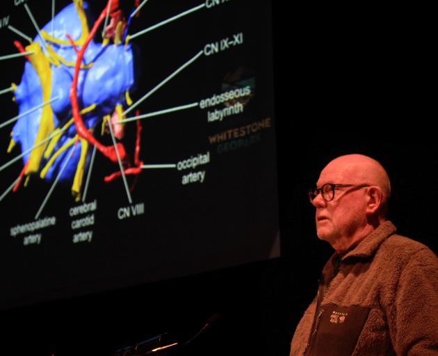 New Zealand national commission for Unesco natural science commissioner Dr Geoff Hicks addresses...