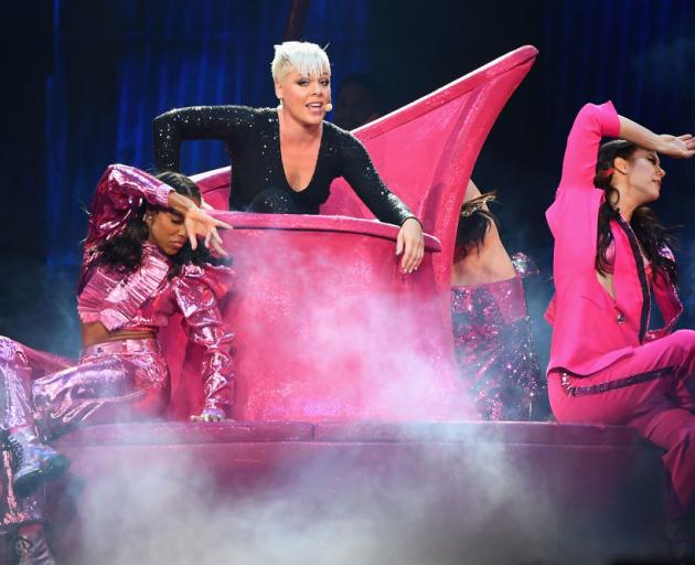  Pink performs at Rod Laver Arena on July 16, 2018 in Melbourne. Photo: Getty Images