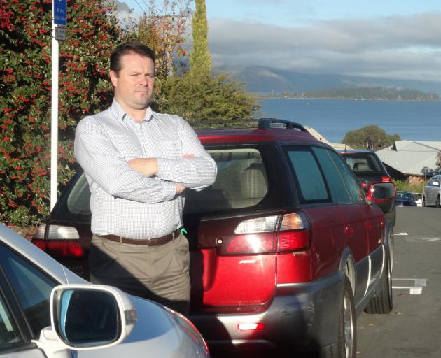 Frankton Community Association chairman Glyn Lewers. Photo: Daisy Hudson