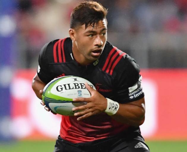 Richie Mo'unga has become increasingly pivotal to the Crusaders. Photo: Getty Images 