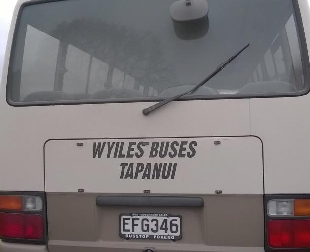 Following on from an earlier story about spelling mistakes on buses, about a year ago Doug Leggett spotted the work of this wily signwriter. Photos: Doug Leggett