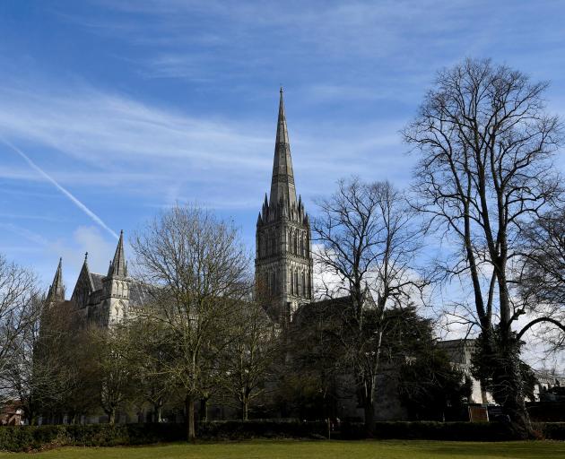 Salisbury Cathedral, in Salisbury. Photo: Reuters 