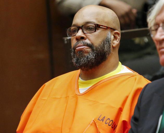 Marion "Suge" Knight appears in court in Los Angeles. Photo: Reuters