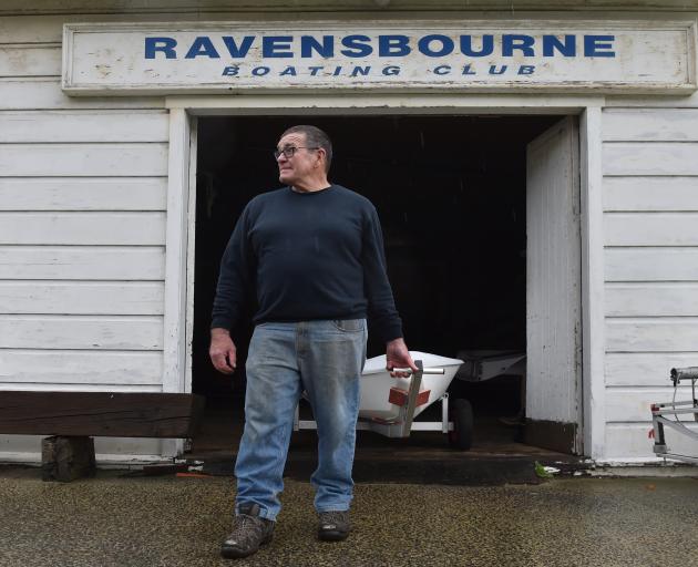 Ravensbourne Boating Club commodore Warwick Graham says the club has no choice but to use its facilities illegally. Photos: Peter McIntosh