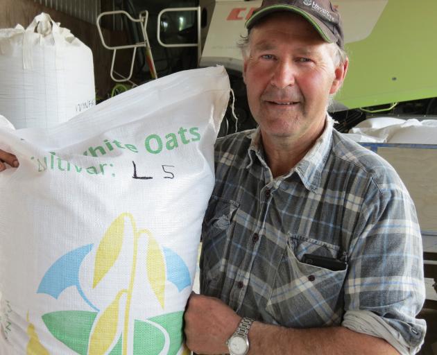 East Chatton oat grower and Oat Industry Group chairman Graeme Gardyne, said the group had been involved in developing three new oat cultivars, including Southern Gold L5, which was released commercially three years ago. Two new cultivars are in the pipel